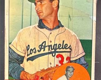 Lot 66: 1963 Topps #210 Sandy Koufax Dodgers