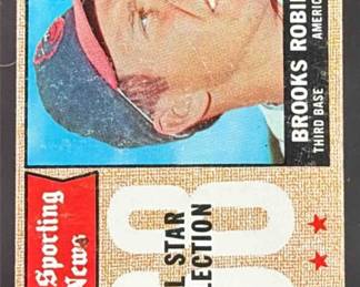 Lot 34: 1968 Topps #365 Brooks Robinson Orioles
