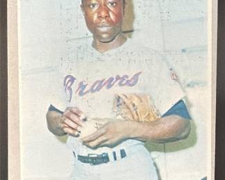 Lot 147: 1970 Topps #500 Hank Aaron Braves