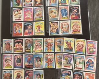 Lot 5: 200+ 1980's Vintage Garbage Pail Kids Cards Lot w/ A & B Variations Original!