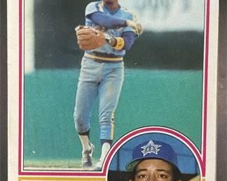 Lot 175: 1983 Topps Baseball Custom Sealed Pack w/ Manny Castillo