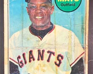 Lot 65: 1969 Topps #190 Willie Mays Giants