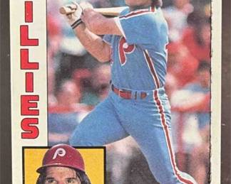 Lot 71: 1984Topps #300 Pete Rose Custom Pack Sealed Baseball