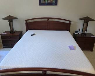Available now queen size electric bed with remote control $400