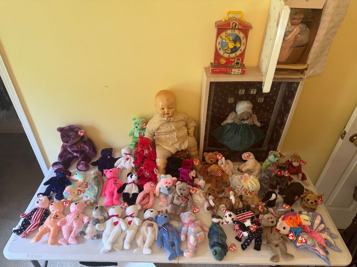 Beanie Baby collection from the 90’s