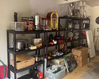 Toys, small appliances, tools, car care