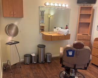 Take everything but the barber chair!