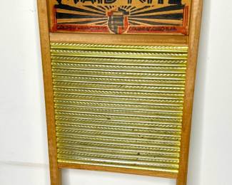 Vintage MAID-RITE Washboard- Columbus, Ohio USA