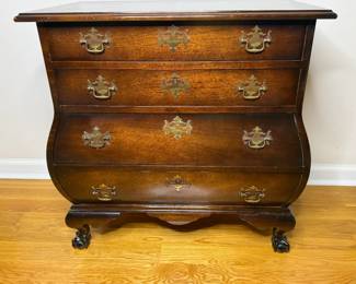 1950’s Mahogany Wood Bachelors Chest