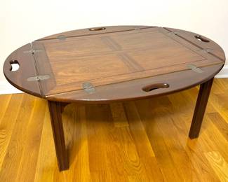 Baker Furniture Solid Wood Butler Coffee Table