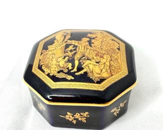 Vintage Limoges Castel Porcelain Trinket Box