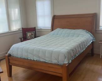 Pottery Barn Valencia Solid Wood Full Platform Bed Frame