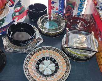 Vintage ashtrays