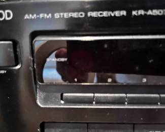 #82	Kenwood receiver w am/fm model kra50k	 $50.00 