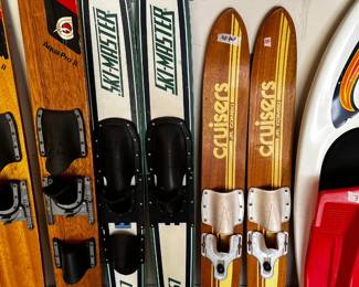#185	Ski-Master all star 57 waterskies	 $40.00 