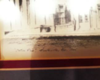 #59	PAIR Cotton Row/North Side Square prints by Harless 15x13"	 $40.00 