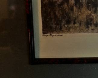 #35	Pair of hunt prints 17x12.5" by George Wright P.	 $60.00 