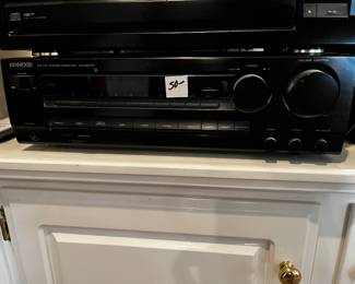 #82	Kenwood receiver w am/fm model kra50k	 $50.00 