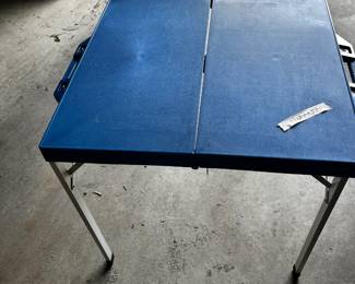 #190	Folding travel table 27x27x27"	 $20.00 