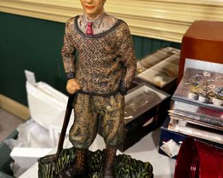 #51	Iron golfer 13" tall doorstop	 $30.00 