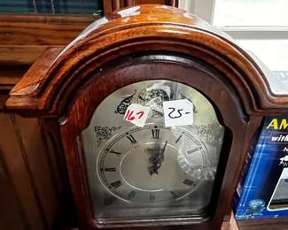 #167	Sunbeam battery operated clock	 $25.00 
