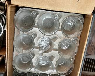 #116	Box of punch cups	 $25.00 