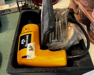 #188	Rockwell electric drill w carry case	 $20.00 