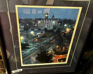 #41	Photograph Auburn campus 17x21"	 $30.00 