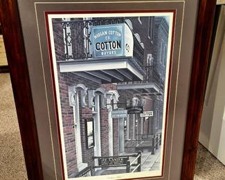 #60	Cotton Row the Accountant print by Douglas C Hess 94/400	 $125.00 