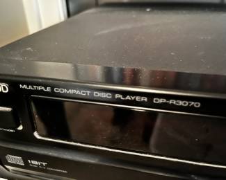 #81	Kenwood 6 disc player model dpr3070	 $30.00 