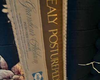 #9	Queen size Sealy Posturepedic mattress	 $75.00 