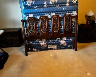 #8	Queen size wood headboard	 $75.00 