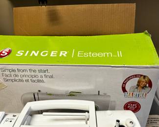 #97	Singer sewing machine by Martha Stewart	 $40.00 