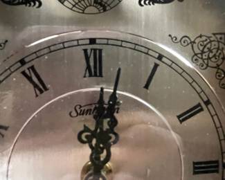 #167	Sunbeam battery operated clock	 $25.00 