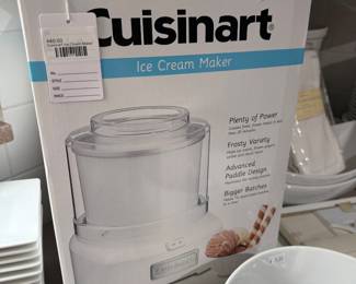 Cuisinart Ice Cream Maker 