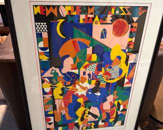 New Orleans Jazz Festival Poster 