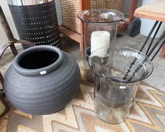 Decorative Vase, Candle Holders 