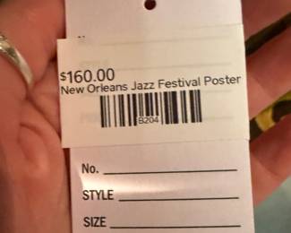 New Orleans Jazz Festival Poster 