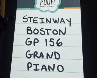 Steinway Boston GP 156 Grand Piano