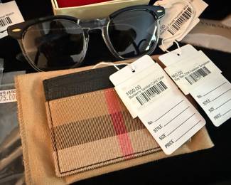 Burberry Sandon Card Case, Ray-Ban Hawkeye Sunglasses