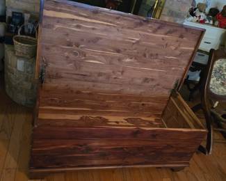 Vintage cedar chest