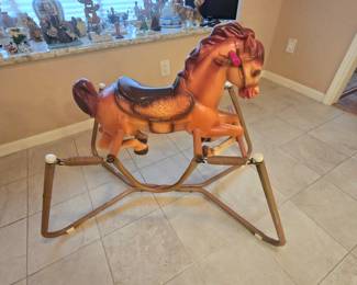 MCM - Wonder Horse - Spring/bouncy horse circa 1960s
