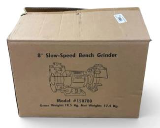 NEW 8 SlowSpeed Bench Grinder
