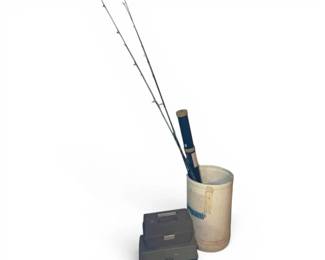 Fishing Rods  Tackle Boxes Daiwa, Zebco, Garcia Mitchell, Enticer