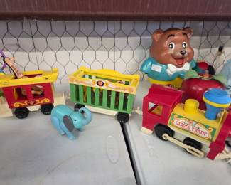 Vintage Fisher Price Circus Train