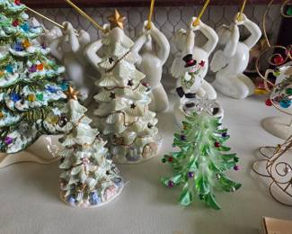 Small Ceramic Christmas Trees