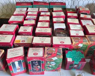 More Vintage Enesco Christmas Ornaments