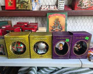 Solar Motion Christmas Ornaments