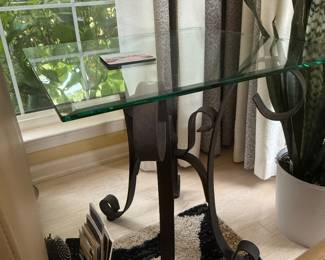 End tables glass