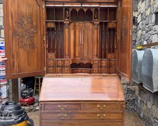 Antique Traditional Secretary Desk